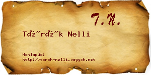 Török Nelli névjegykártya
